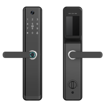 EZ-H12 PRO TUYA WIFI smart handle door lock with camera